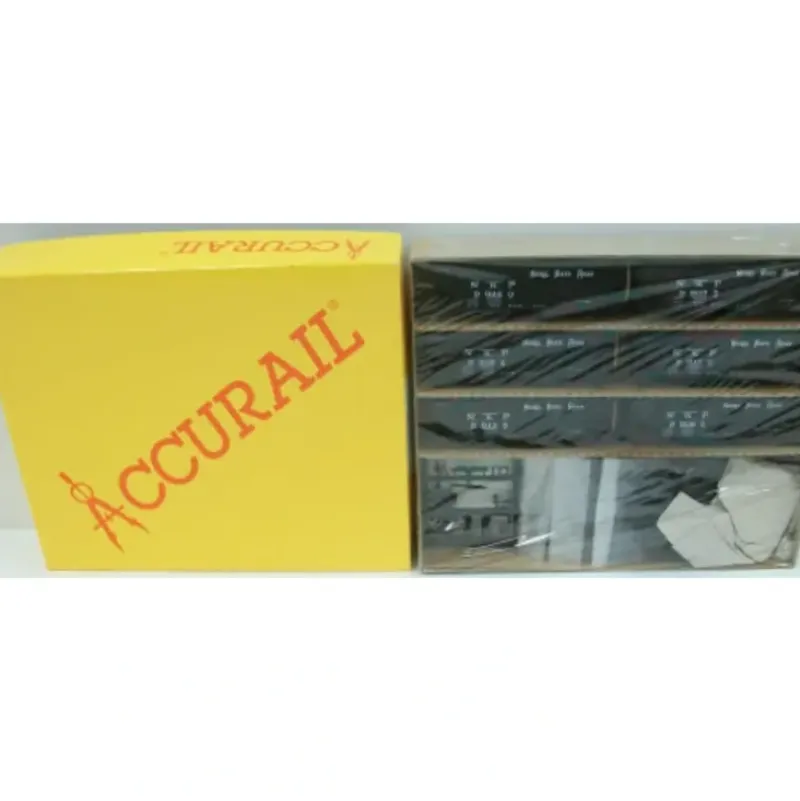 Trains|Accurail 2616 Nickel Plate 6-Car Hopper Kit Set - Model Train Junction: Quality Parts and Art Supplies