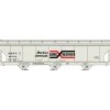 Accurail, HO Scale, 81371, ACF 47' 3-Bay Center-Flow Covered Hopper, Corn Products, #60015, (HO Scale Kit) - Model Train Junction: Quality Parts and Art Supplies Online