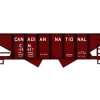 Accurail, HO Scale, 81451, Twin Hopper Car Kit, Canadian National - Kit - Model Train Junction: Quality Parts and Art Supplies Sale
