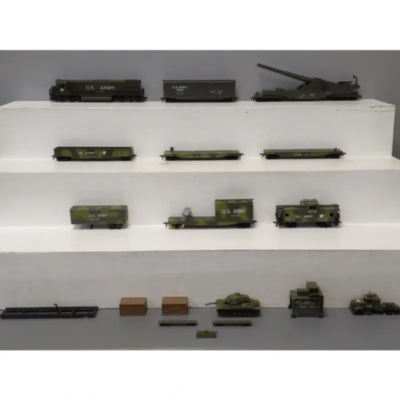 Trains|AHM 10325 US Army HO Gauge Diesel Train Set VG - Model Train Junction: Quality Parts and Art Supplies