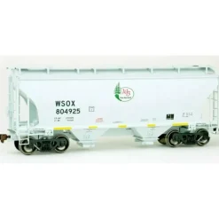 American Limited, HO Scale, 2051, Trinity 3281 2-Bay Covered Hopper, Winn Bay Sand, #805036 - Model Train Junction: Quality Parts and Art Supplies Outlet
