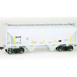 American Limited, HO Scale, 2007, Trinity 3281 2-Bay Covered Hopper, SLCX, #2 - Model Train Junction: Quality Parts and Art Supplies Sale