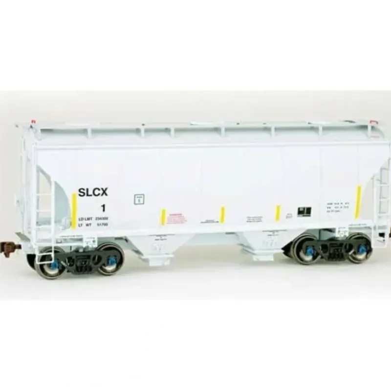 American Limited, HO Scale, 2008, Trinity 3281 2-Bay Covered Hopper, SLCX, #5 - Model Train Junction: Quality Parts and Art Supplies Clearance