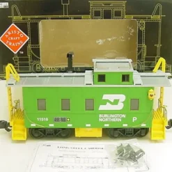 Trains|Aristo-Craft 42119 Burlington Northern Smoking Caboose - Model Train Junction: Quality Parts and Art Supplies