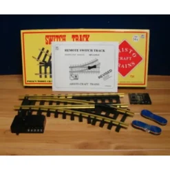 Trains|Aristo-Craft 30310 G Brass Right Hand Remote Switch Turnout - Model Train Junction: Quality Parts and Art Supplies