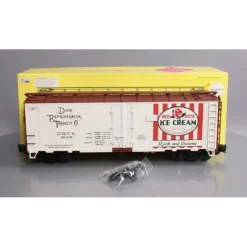 Trains|Aristo-Craft 46210 G Scale Red Rose Ice Cream-2 Reefer Car LN/Box - Model Train Junction: Quality Parts and Art Supplies