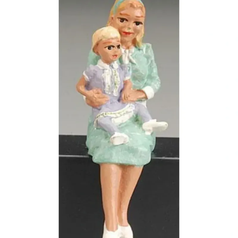Trains|Aristo-Craft 60067 Seated Female w/Baby Figures - Model Train Junction: Quality Parts and Art Supplies