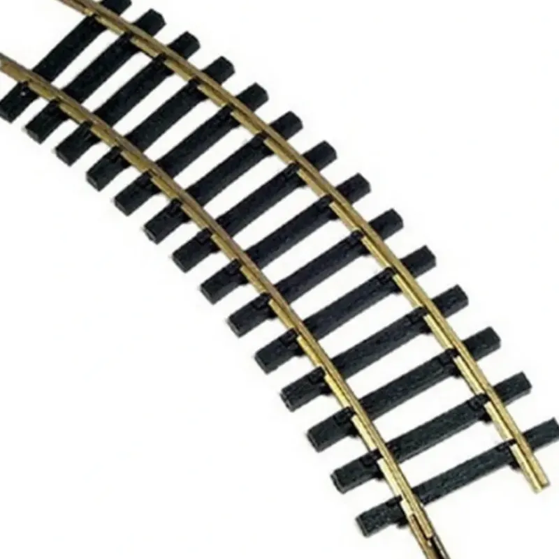 Trains|Aristo-Craft 30112 US Brass 6.5' Diameter Curved Track - Model Train Junction: Quality Parts and Art Supplies