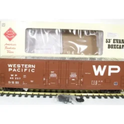 Trains|Aristo-Craft 50014P G Western Pacific 53' Evans Boxcar #65237 - Model Train Junction: Quality Parts and Art Supplies