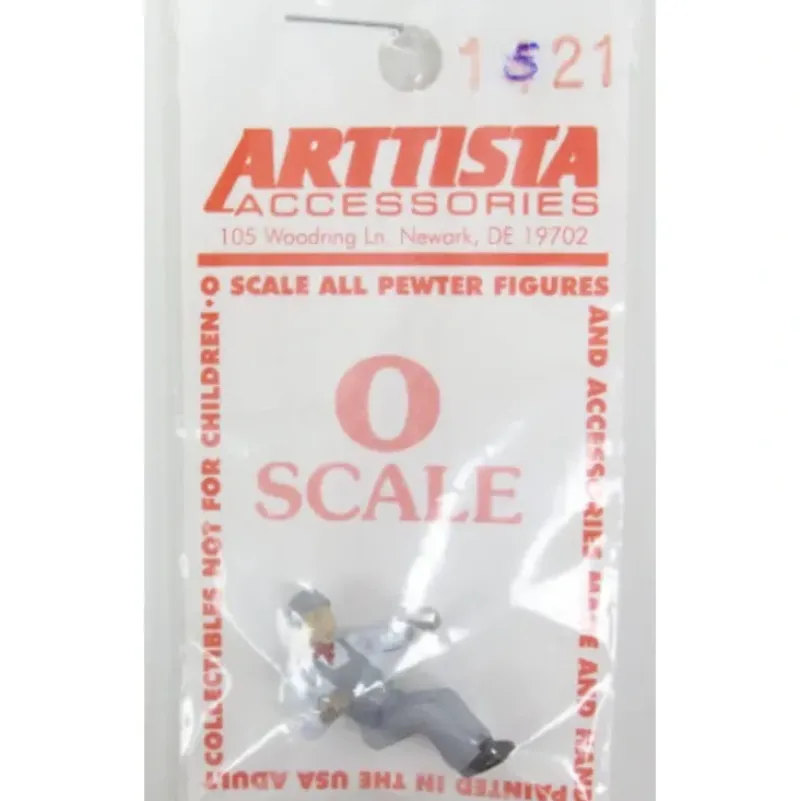 Trains|Arttista 1521 Engineer Leaning out Window - Model Train Junction: Quality Parts and Art Supplies