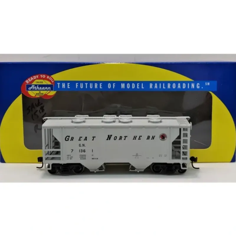Trains|Athearn 94388 GN PS2 2003 2-Bay Covered Hopper #71361 - Model Train Junction: Quality Parts and Art Supplies