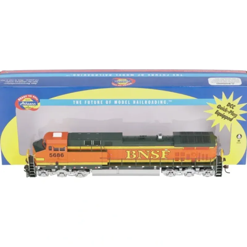 Trains|Athearn 77653 HO BNSF AC4400CW Diesel Locomotive #5686 LN/Box - Model Train Junction: Quality Parts and Art Supplies