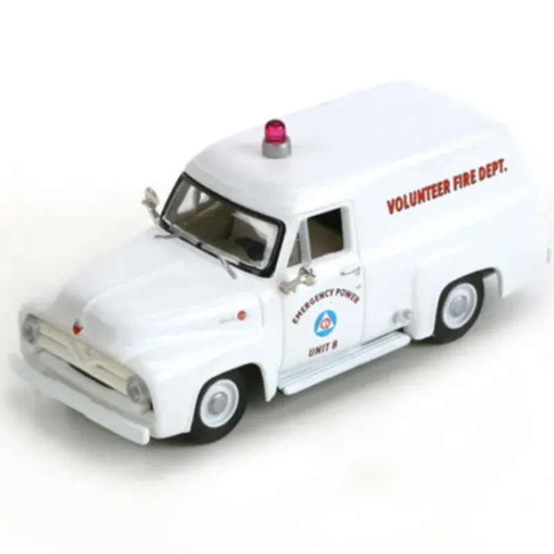 Trains|Athearn 26487 HO Civil Defense 1955 White F-100 Panel Truck - Model Train Junction: Quality Parts and Art Supplies