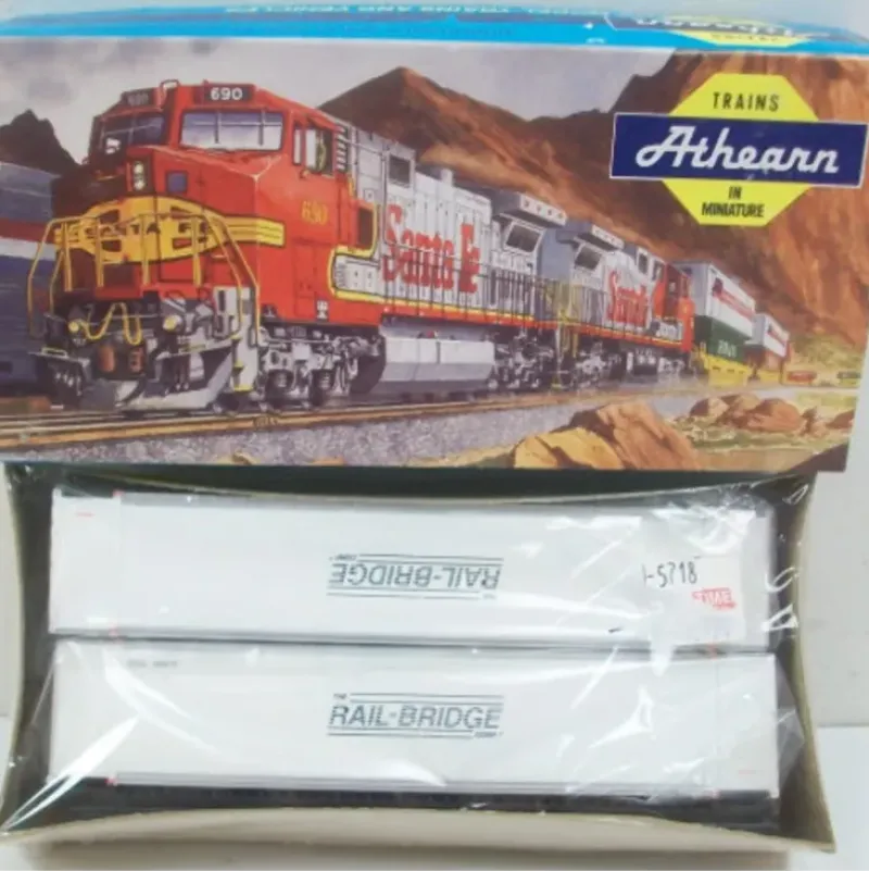 Trains|Athearn 05718 HO Railbridge 48' Containers (2) - Model Train Junction: Quality Parts and Art Supplies