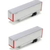 Trains|Athearn 27953 HO Red/Vertical UPSZ 40' Pacel Trailer Ready To Roll (Pack of 2) - Model Train Junction: Quality Parts and Art Supplies