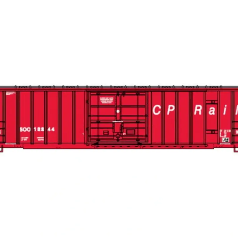 Trains|Athearn 87418 HO RTR 50' FMC Plug Door Box, CPR/SOO #18888 - Model Train Junction: Quality Parts and Art Supplies