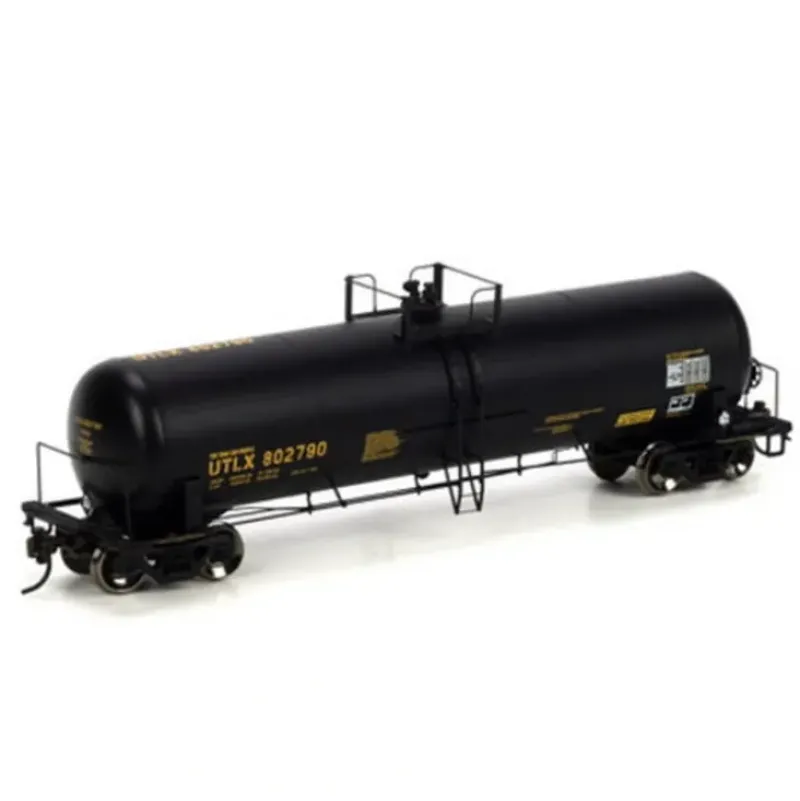 Trains|Athearn 73943 HO RTR 20,900 Gallon Acid Tank, UTLX/Black #802790 - Model Train Junction: Quality Parts and Art Supplies