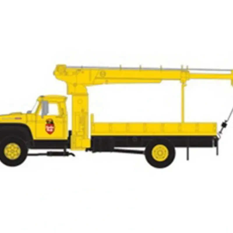Trains|Athearn 96812 HO RTR Ford F-850 Boom Truck, CPR - Model Train Junction: Quality Parts and Art Supplies