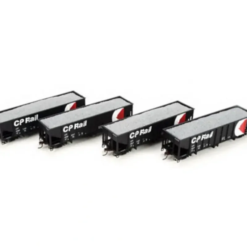 Trains|Athearn 76420 HO RTR OB Ballast Hopper w/Load, CPR #3 (4) - Model Train Junction: Quality Parts and Art Supplies