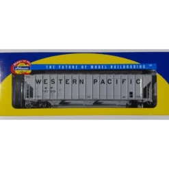 Trains|Athearn 73818 HO Scale Western Pacific 54' FMC Covered Hopper #12100 LN/Box - Model Train Junction: Quality Parts and Art Supplies