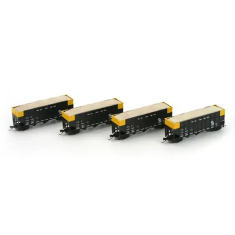 Trains|Athearn 22002 N Chesapeake & Ohio 40' Wood Chip Hopper with Load #1 (Set of 4) - Model Train Junction: Quality Parts and Art Supplies