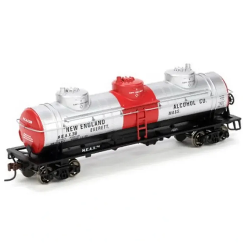 Trains|Athearn 74461 New England Alcohol 3-Dome Tankcar #2 - Model Train Junction: Quality Parts and Art Supplies
