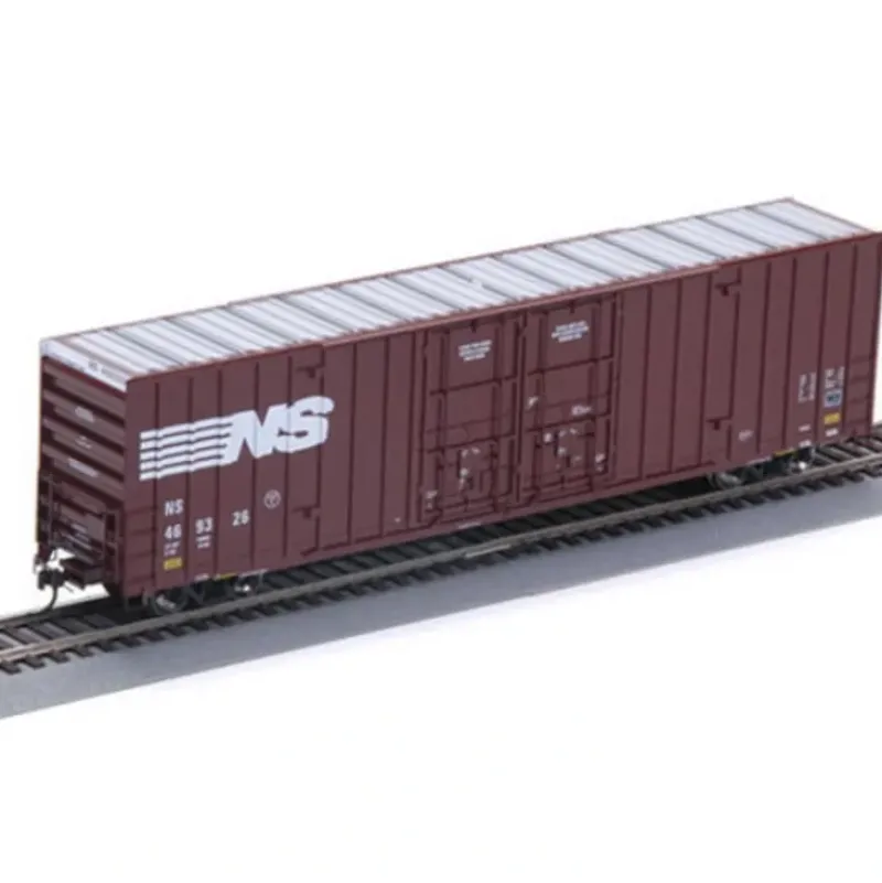 Trains|Athearn 96257 NS 60' Double Door Hi-Cube Boxcar #1 - Model Train Junction: Quality Parts and Art Supplies