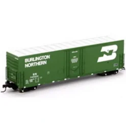 Trains|Athearn G69004 HO Burlington Northern PC&F 50' Welded Boxcar w/10' Door #749248 - Model Train Junction: Quality Parts and Art Supplies