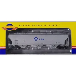 Trains|Athearn G4252 HO Scale ADM Trinity 5161 Cu.Ft. Covered Hopper #52144 NIB - Model Train Junction: Quality Parts and Art Supplies