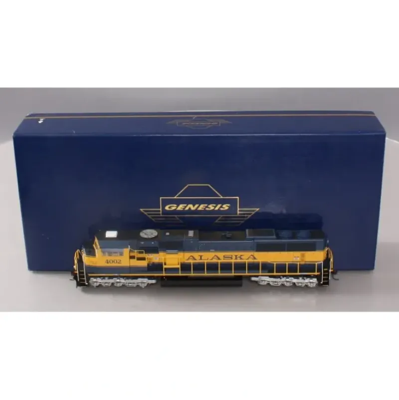 Trains|Athearn G64762 HO Scale Alaska SD70MAC Diesel Locomotive w/DCC & Sound - Model Train Junction: Quality Parts and Art Supplies