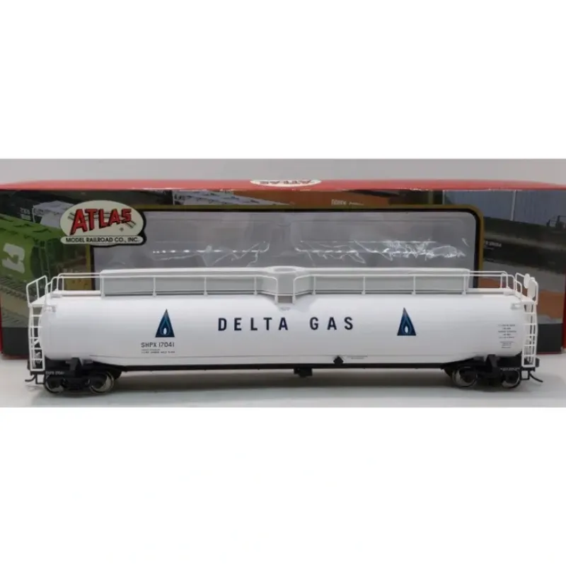 Trains|Atlas 17372 Delta 33,000 Gallon Tankcar #17041 - Model Train Junction: Quality Parts and Art Supplies