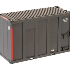 Trains|Atlas 20001193 HO 20' Hi-Cube MSW Trash Container, AWIU Set #3 (Pack of 4) - Model Train Junction: Quality Parts and Art Supplies