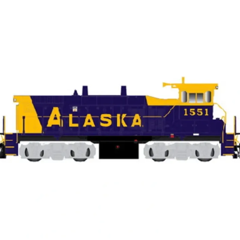 Trains|Atlas 9943 HO Alaska MP15DC Locomotive #1551 - Model Train Junction: Quality Parts and Art Supplies