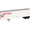 Trains|Atlas 12015 HO Burlington Motors Carrier 45''' Pines Trailer #A11022 - Model Train Junction: Quality Parts and Art Supplies