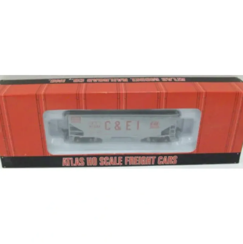 Trains|Atlas 1868-2 HO C&EI 2-Bay Offset Hopper - Model Train Junction: Quality Parts and Art Supplies
