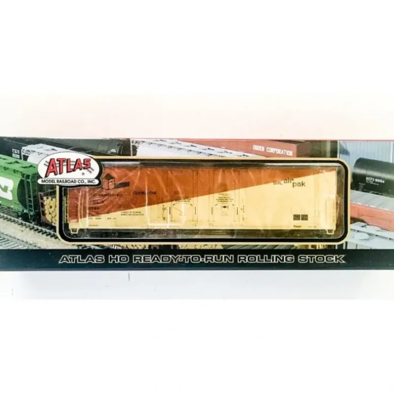Trains|Atlas 1778-2 HO Fort Vancover Plywood Evans 53' DPD Box Car #11748 NIB - Model Train Junction: Quality Parts and Art Supplies