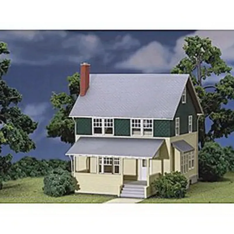 Trains|Atlas 711 HO Lovely Ladies Home Series Kate's Colonial Home Building Kit - Model Train Junction: Quality Parts and Art Supplies