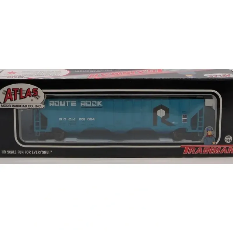 Trains|Atlas 20000902 HO ROCK Trainman Thrall 4750 Covered Hopper #801094 - Model Train Junction: Quality Parts and Art Supplies