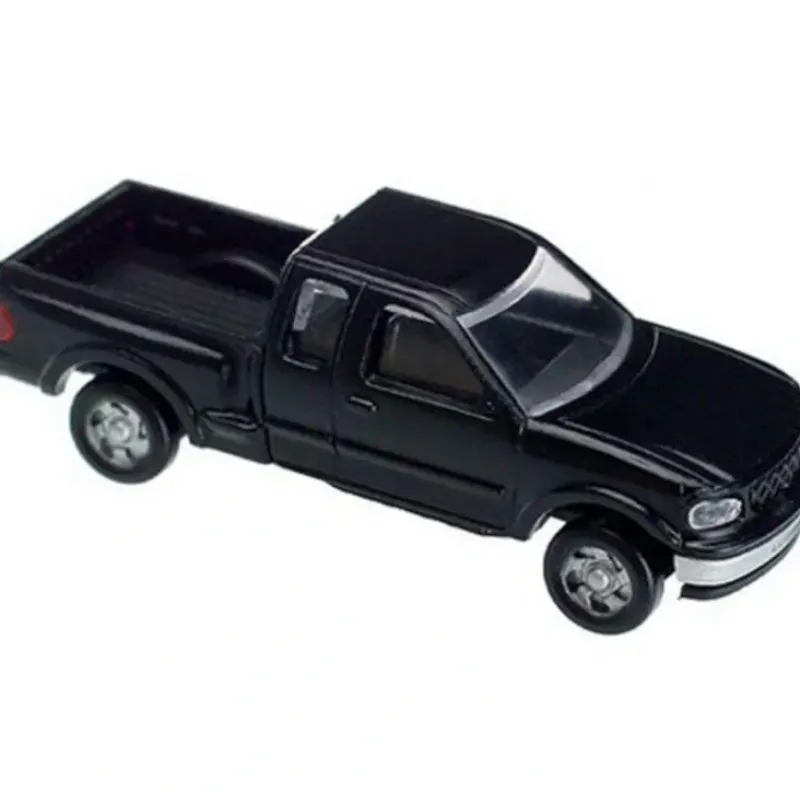 Trains|Atlas 1261 HO Scale 1997 Ford F-150 (Flare Side) Pick-Up-Black - Model Train Junction: Quality Parts and Art Supplies