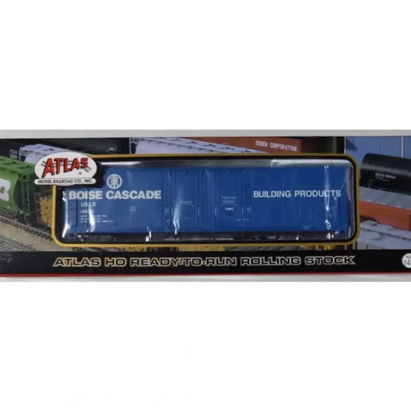 Trains|Atlas 20000765 HO Scale Boise Cascade 53' Evans Double Plug Door Boxcar #15003 LN/Box - Model Train Junction: Quality Parts and Art Supplies