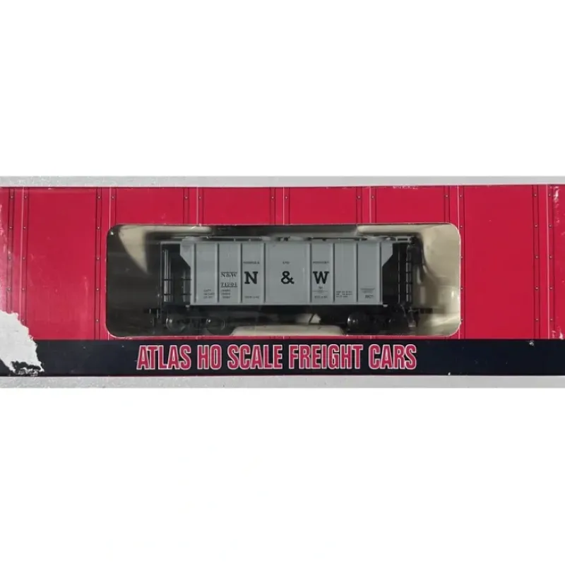 Trains|Atlas 1816 HO Scale Norfolk & Western PS-2 2-Bay Covered Hopper #71201 - Model Train Junction: Quality Parts and Art Supplies