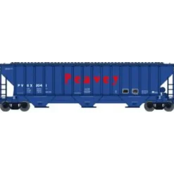 Trains|Atlas 20000900 HO Trainman Thrall 4750 Cov Hopper, Peavy #2124 - Model Train Junction: Quality Parts and Art Supplies