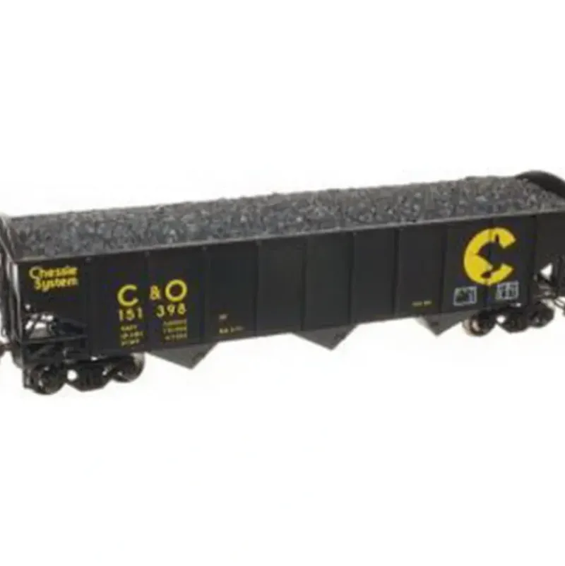 Trains|Atlas 20000964 HO Trainman 70-Ton 3-Bay Hopper,Chessie/C&O#150759 - Model Train Junction: Quality Parts and Art Supplies