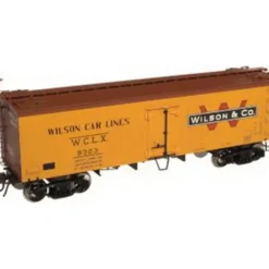 Trains|Atlas 61154 HO 36'Wood Reefer Wilson Car Lines #9328 - Model Train Junction: Quality Parts and Art Supplies