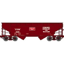 Trains|Atlas 18904 KGB&W 2-Bay Offset Hopper - Model Train Junction: Quality Parts and Art Supplies