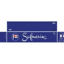 Trains|Atlas 20000810 MSKU/Safmarine 40' Container Set #2 (3) - Model Train Junction: Quality Parts and Art Supplies