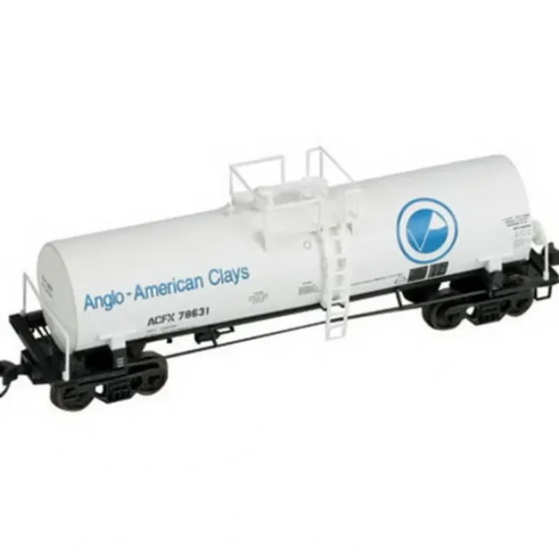 Trains|Atlas 34913 N Scale Anglo-American Clays ACFX 11,000g Tank Car #78631 - Model Train Junction: Quality Parts and Art Supplies