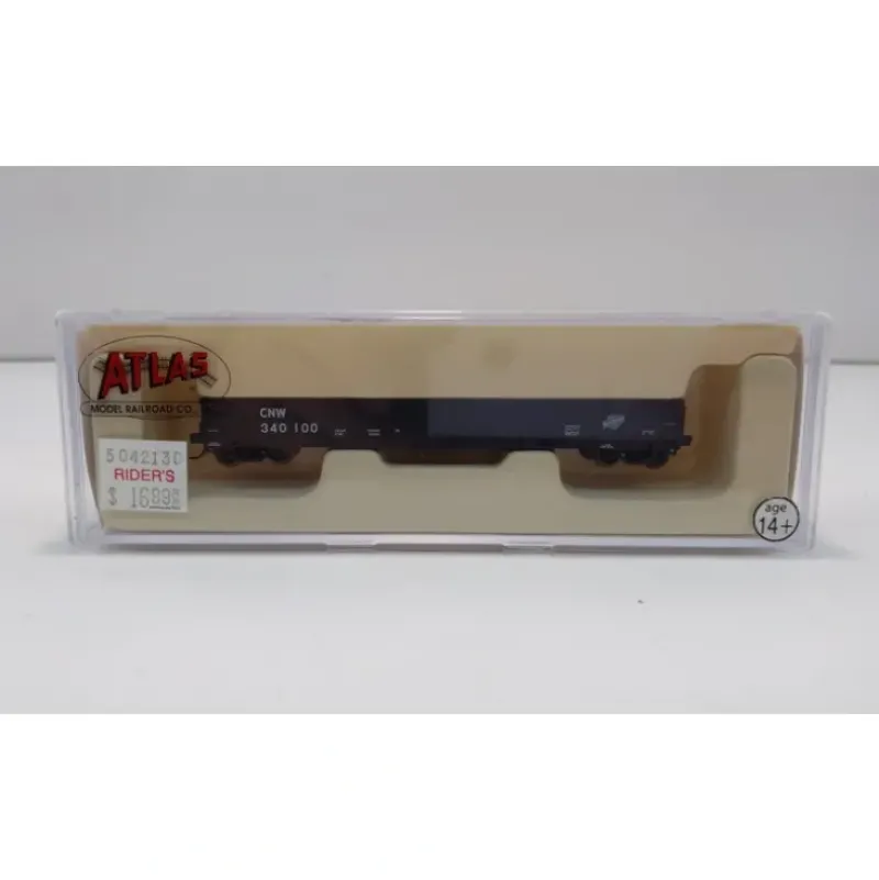 Trains|Atlas 45533 N Scale C&NW Evans Gondola #340100 - Model Train Junction: Quality Parts and Art Supplies