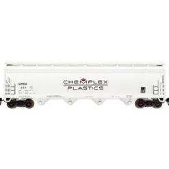 Trains|Atlas 39622 N Scale Chemplex Centerflow Hopper #2 - Model Train Junction: Quality Parts and Art Supplies