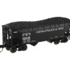 Trains|Atlas 42203 N Scale Clinchfield 2-Bay Hopper #47003 - Model Train Junction: Quality Parts and Art Supplies